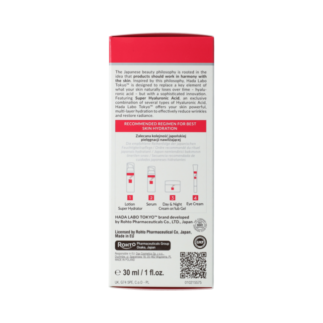 HADA LABO TOKYO Water Serum 30.00 Milliliter