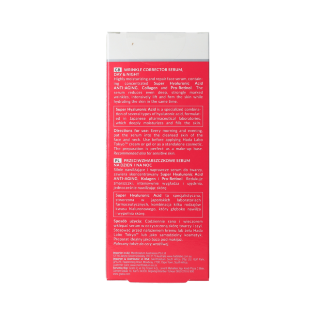HADA LABO TOKYO Wrinkle Corrector Serum 30.00 Milliliter