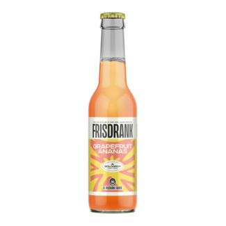 De Frisdrank Fabriek Koolzuurhoudende frisdrank grapefruit ananas bio 275.00 Milliliter