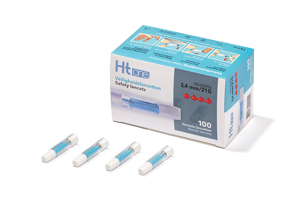 Ht One Veiligheidslancetten 2400 µm 100 Stuks