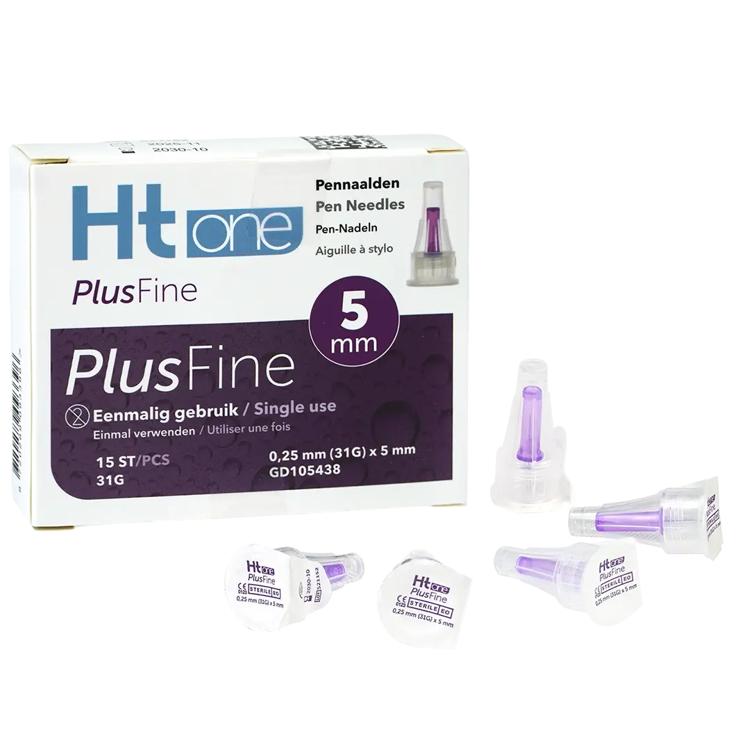 Ht One Plusfine pennaalden 5mm 31G (15) 15 Stuks