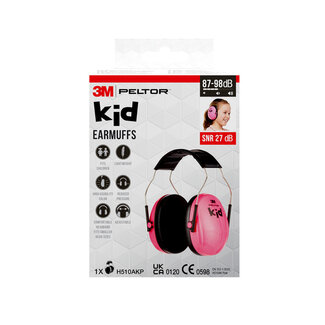 3M Gehörschutz für Kinder Neon Pink 1,00 Stück