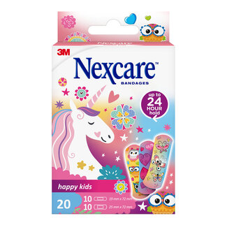 Nexcare Aqua clear wodoodporne plastry 360° 20 sztuk