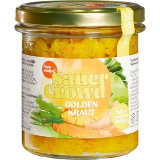 SauerCrowd Golden Kraut zuurkool BIO 270.00 Gram