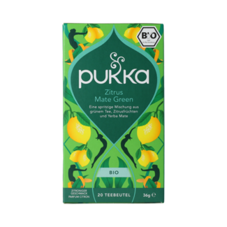 Pukka Citrus Yerba Green bio 20,00 Beutel