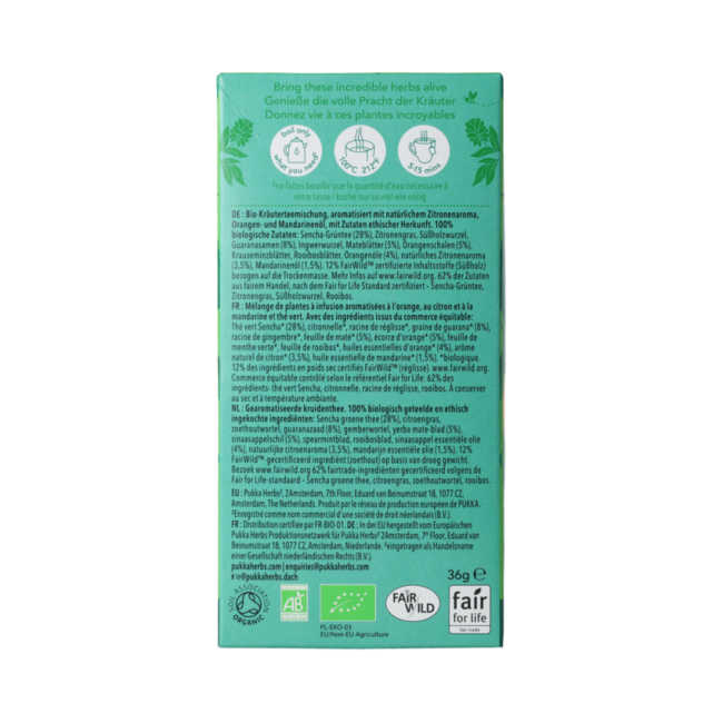 Citrus Yerba Green bio 20.00 Zakjes
