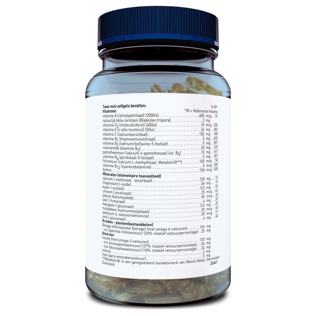 Multi Tiener 60.00 Softgels