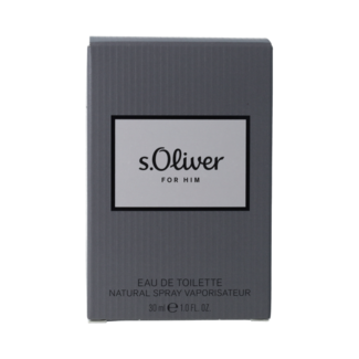 S Oliver For him men eau de toilette natural spray 30.00 Milliliter