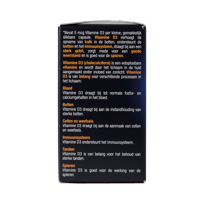 D3 Vitamine 100% 100.00 Capsules