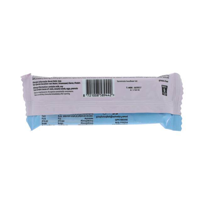 Crunchy Proteine Bar Yoghurt Aardbei 55.00 Gram