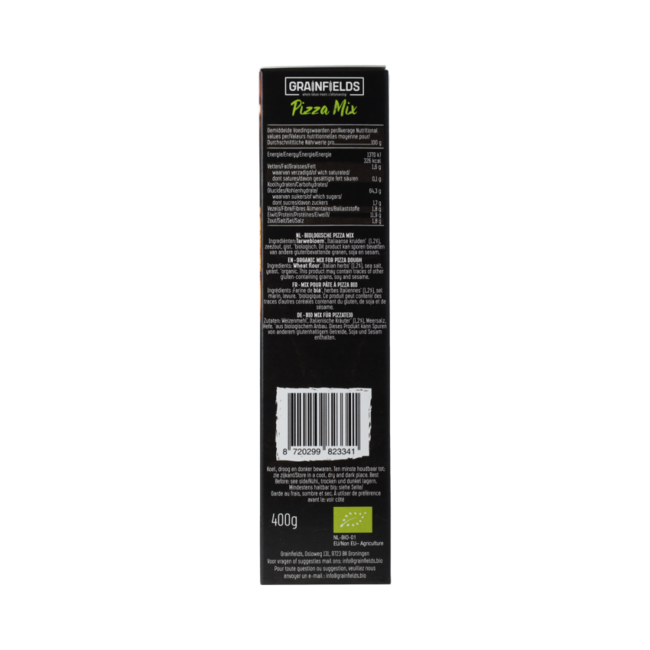 Pizzamix bio 400.00 Gram