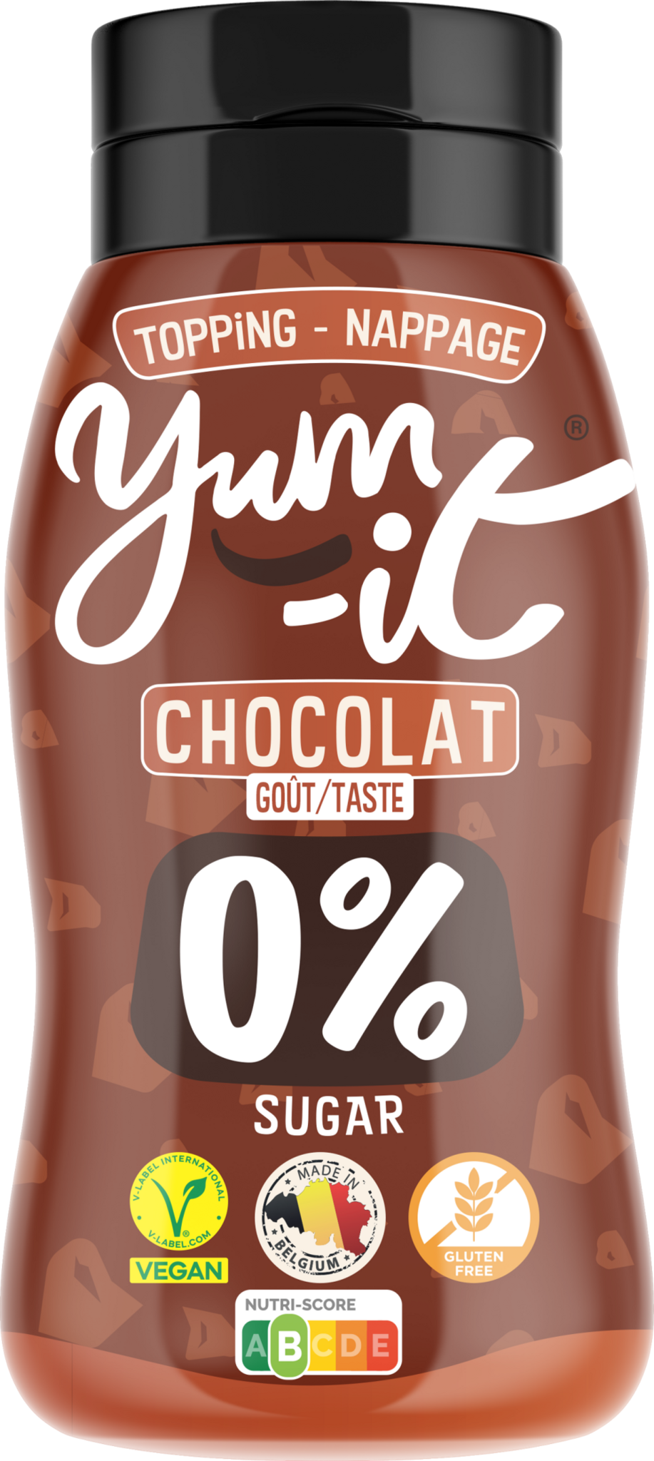 Yum-It Chocolade topping 300 Gram