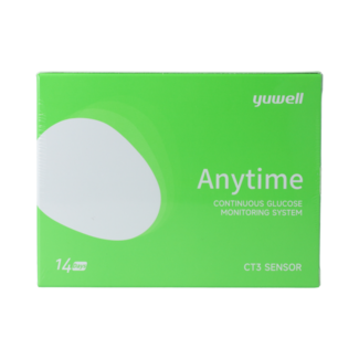 Yuwell Anytime Glucose Sensor CT3 (voor 14 dagen) 1.00 Stuks