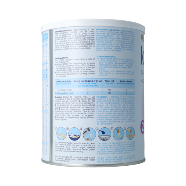 Opvolgmelk 2 800 Gram