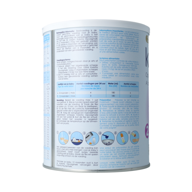 Opvolgmelk 2 800.00 Gram