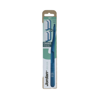 Jordan Tandenborstel Green Clean Change Soft 4-pack 4.00 Stuks