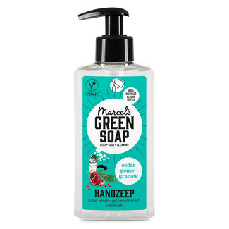 Marcel's Green Soap Handzeep Cedar & Pomegranate (250 ml) 250.00 Milliliter