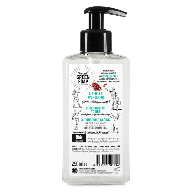 Handzeep Cedar & Pomegranate (250 ml) 250.00 Milliliter