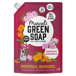 Marcel's Green Soap Waschmittel Mandarine & Osmanthus Nachfüllpackung 1000,00 Milliliter