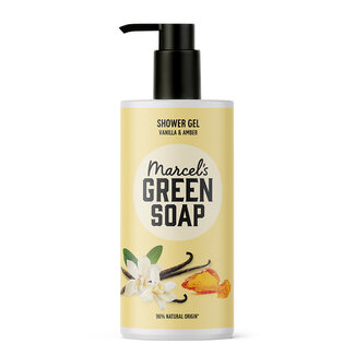 Marcel's Green Soap Shower Gel Vanilla & Amber 300.00 Milliliter