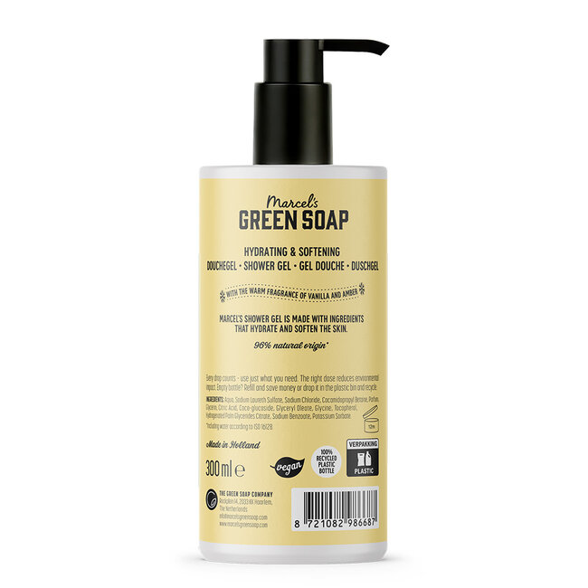 Shower Gel Vanilla & Amber 300.00 Milliliter