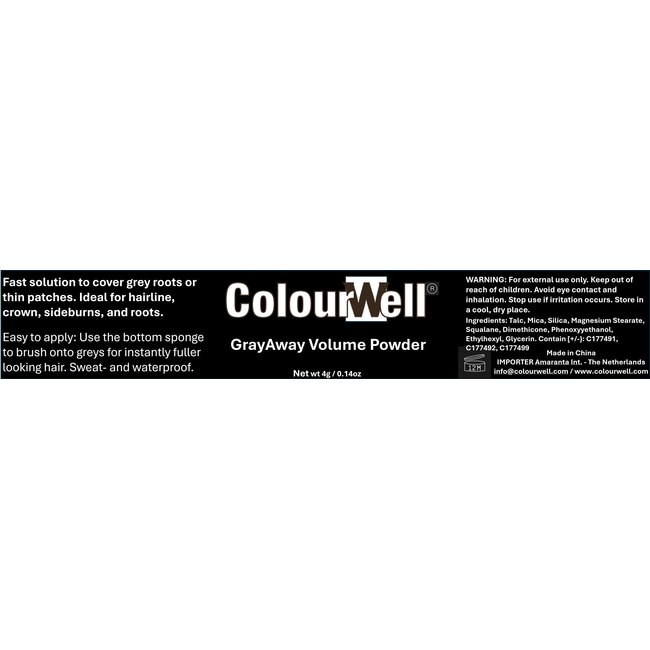 ColourWell GreyAway Volume Powder Dark Blonde 4.00 Gram