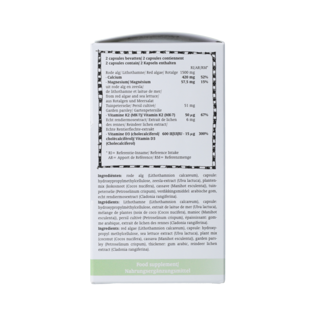 Bone Support 60.00 Vegetarische capsules