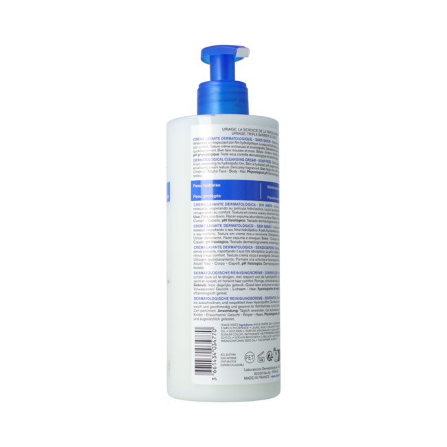 DERM-PHY dermatological cleansing cream 500.00 Milliliter