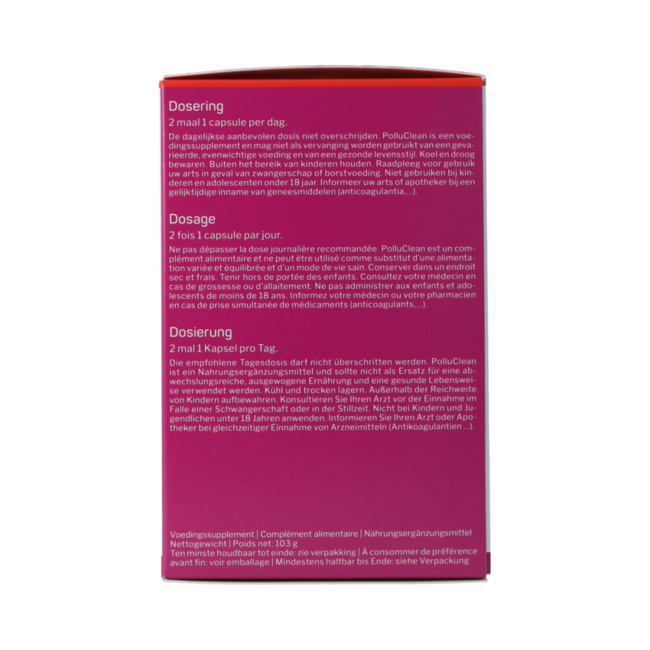PolluClean 120.00 Capsules