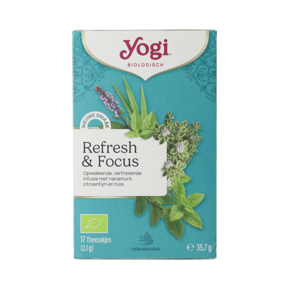 Yogi Tea Yogi® Refresh & Focus Bio 17 Zakjes