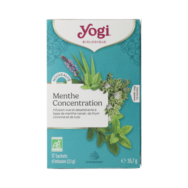 Yogi® Refresh & Focus Bio 17.00 Zakjes