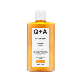 Q+A Vitamin C Shimmer Body Oil 150 Milliliter