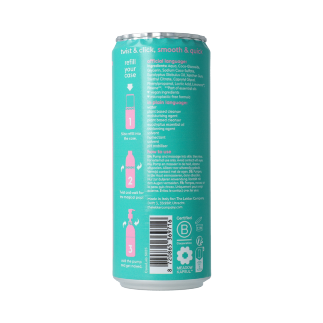 Body wash refill eucalyptus 330.00 Milliliter