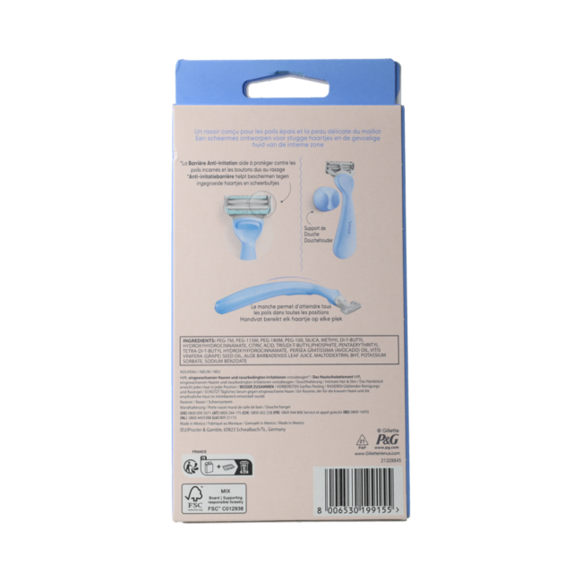 Venus Body Scheersysteem H+1 1CT 1.00 Stuks