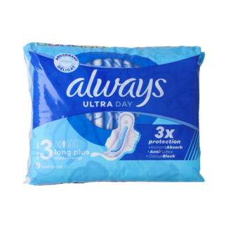 Always Ultra Day Damenbinden mit Flügeln 9 Stück