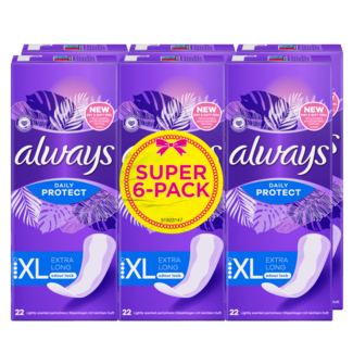 Always Always Daily Protect Inlegkruis 132CT 132 Stuks