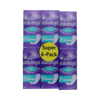 Always Inlegkruisjes daily fresh 180.00 Stuks