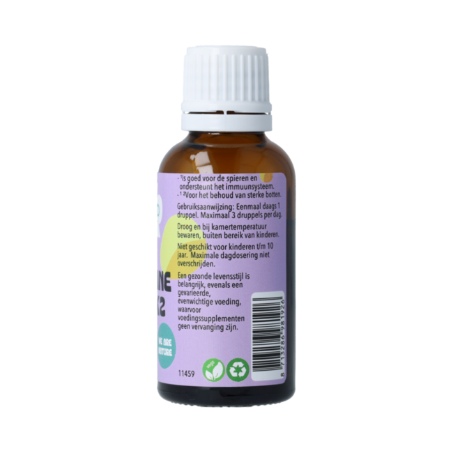 De Cruydhof Vitamine D3 & K2, 25 ml 25.00 Milliliter