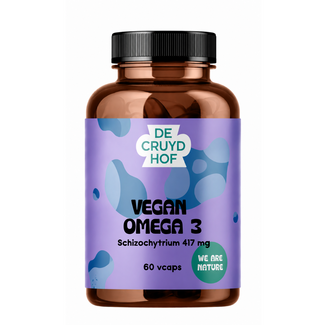 De Cruydhof De Cruydhof Vegan Omega 3, 60 vcaps 60 Vegetarische capsules