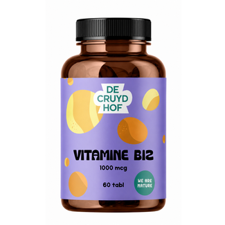 De Cruydhof De Cruydhof Vitamine B12, 60 tabl 60 Tabletten