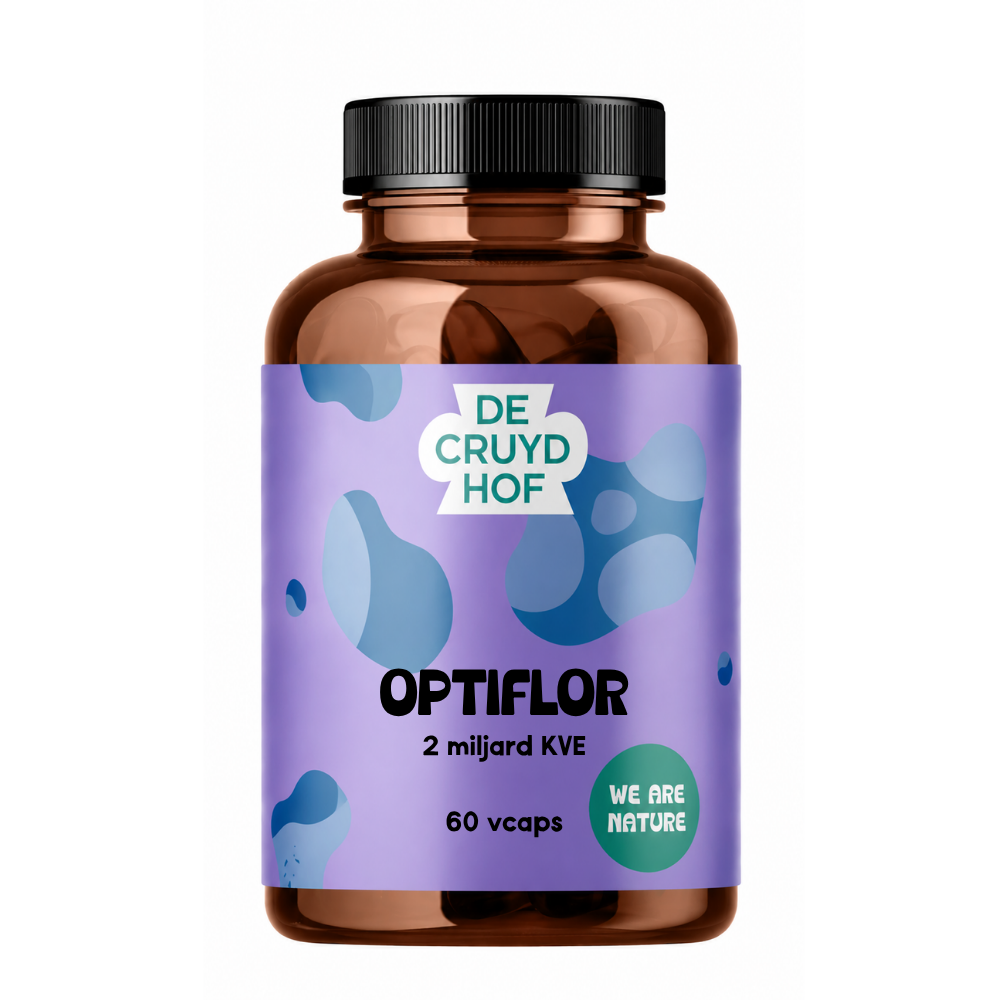 De Cruydhof Optiflor, 60 vcaps 60 Vegetarische capsules