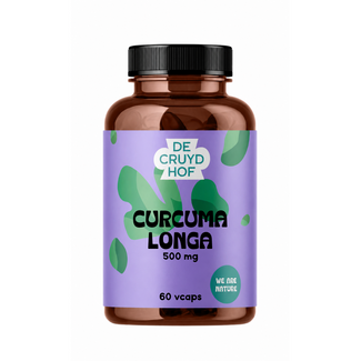 De Cruydhof Curcuma longa 60 vegetarische Kapseln