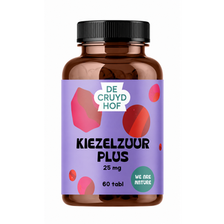 De Cruydhof Kiezelzuur plus 60 tabletek