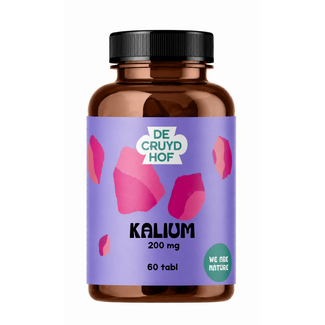 De Cruydhof De Cruydhof Kalium, 60 tabl 60 tabletek