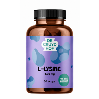 De Cruydhof De Cruydhof L-Lysin, 60 vcaps 60,00 vegetarische Kapseln