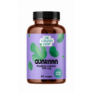 De Cruydhof De Cruydhof Guarana bio 60 Vegetarische capsules