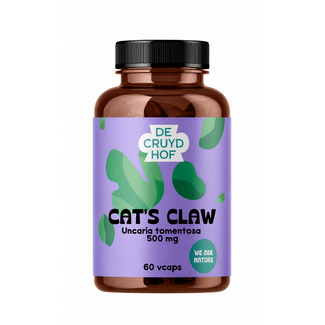 De Cruydhof De Cruydhof Cat's Claw, 60 vcaps 60 Vegetarische capsules