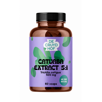 De Cruydhof De Cruydhof Catuaba-Extrakt 5:1, 60 V-Kapseln 60,00 vegetarische Kapseln