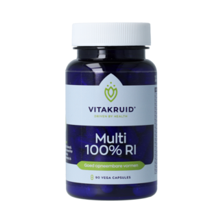 Vitakruid Multi 100% RI con forme ben assorbibili 90 Capsule vegetariane
