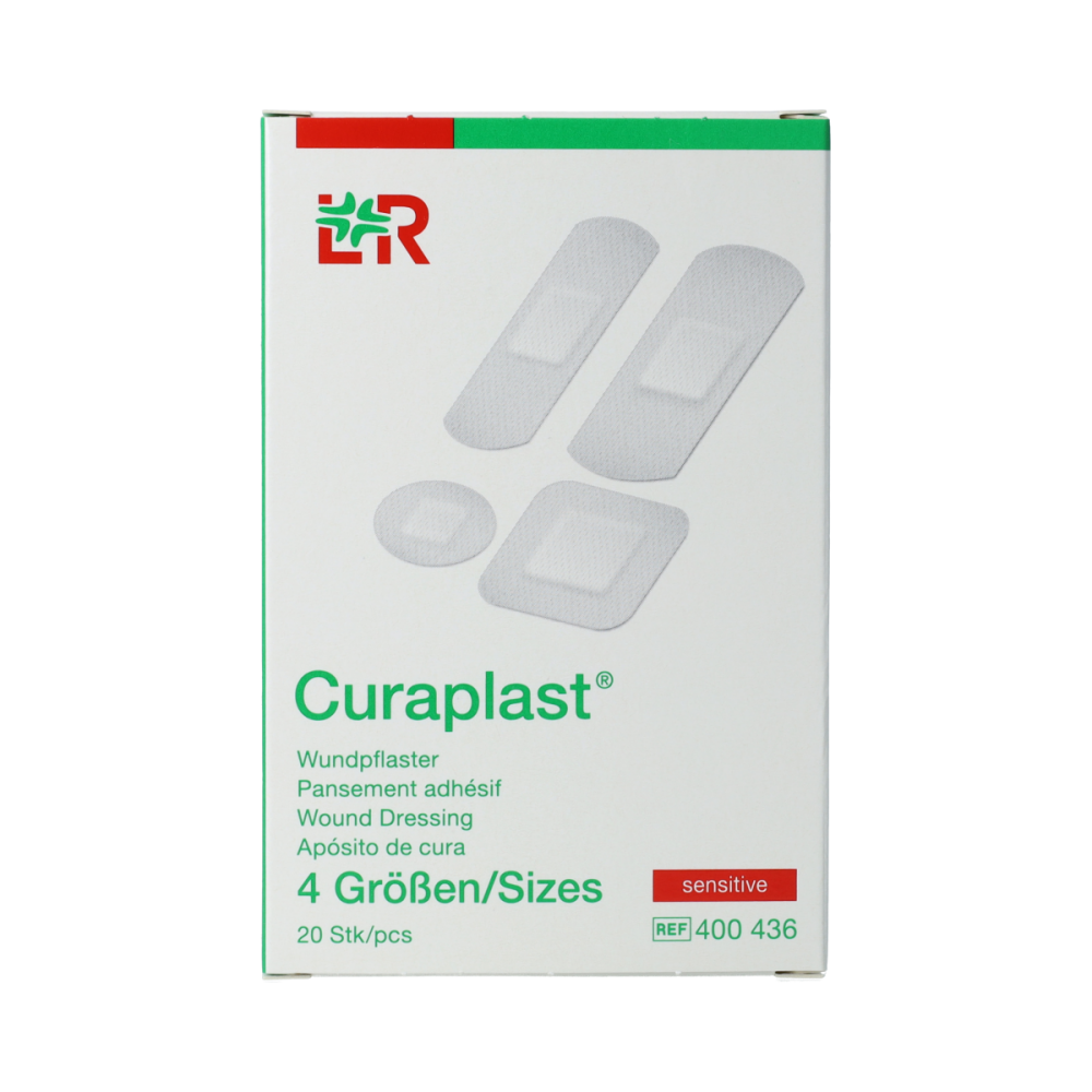 Curaplast Sensitive wondpleister mix 20 Stuks
